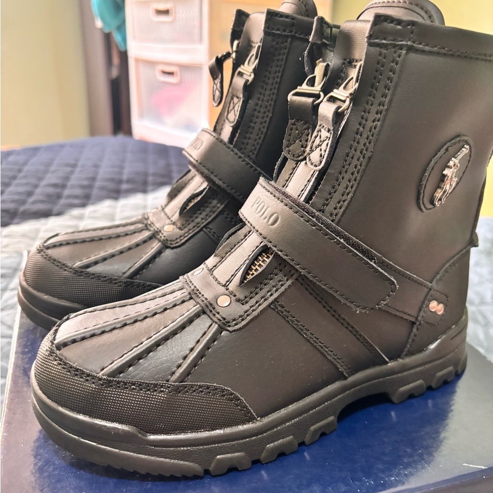 Kids Polo boots -black- unisex